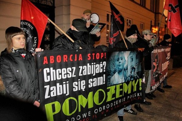 Radom: Aborcja stop! Chcesz zabijać? Zabij się sam!