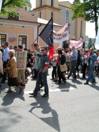 Rzeszów: Delegacja NOP na Marszu dla Życia i Rodziny