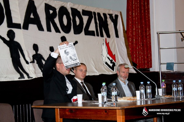 Konferencja nt. aborcji zorganizowana przez nacjonalistów z NOP