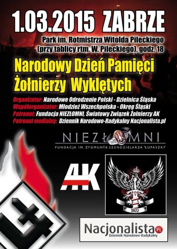 Zabrze: Narodowy Dzień Pamięci Żołnierzy Wyklętych