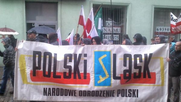 Delegacja NOP na Bytomskim Marszu Niepodległości