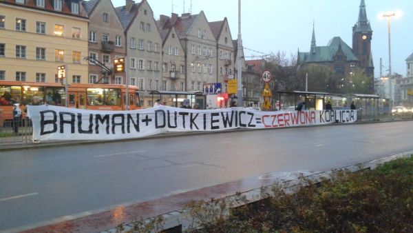 Wrocław: Policja Dutkiewicza kontra NOP