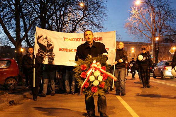Pół tysiąca nacjonalistów na manifestacji NOP