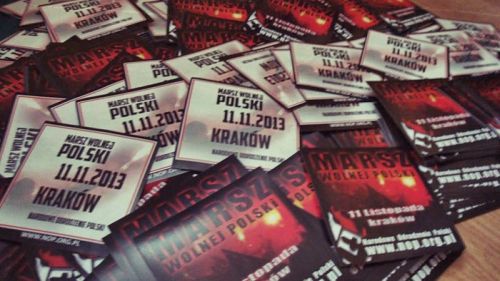 Przygotowania do Marszu Wolnej Polski w Krakowie