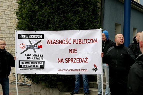 NOP Podlasie przeciwko sprzedaży MPEC
