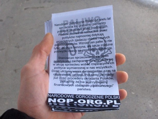 Żary: Stop podwyżkom cen paliw!
