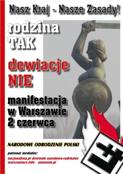 Pederaści uciekają w Warszawie!