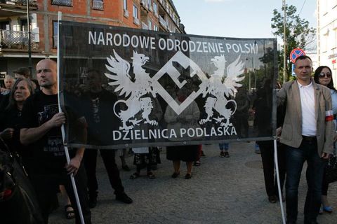 Białystok: Protest przeciwko bluźnierstwu
