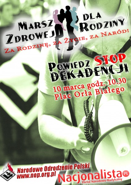 Marsz dla Zdrowej Rodziny – szczeciński sprzeciw wobec promowania dewiacji