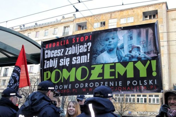 Warszawa: Nacjonaliści vs. feminiści