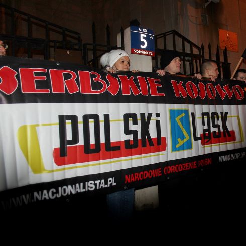 Warszawa: Śląsk zawsze polski, Kosowo zawsze serbskie!
