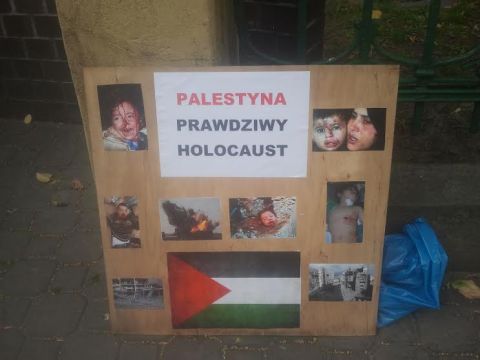 Podkarpacie: Nacjonaliści przeciwko izraelskiej agresji