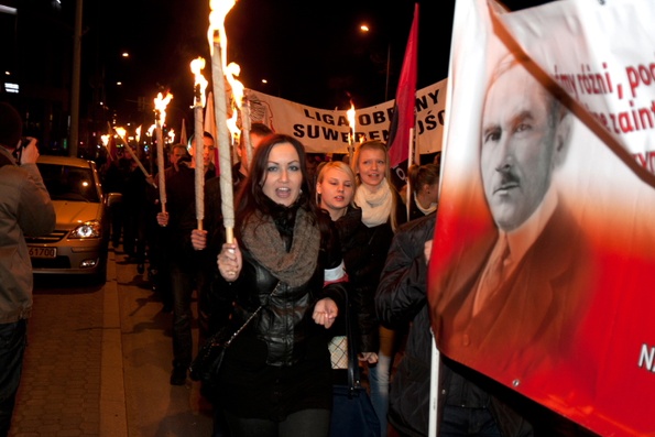 Tysiąc patriotów na Marszu Niepodległej Polski