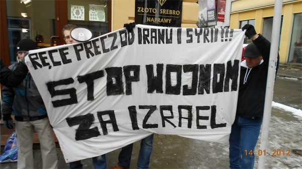 NOP Rzeszów przeciwko prowokacji wymierzonej w Iran i Syrię