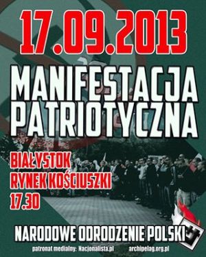 Manifestacja Antykomunistyczna w Białymstoku