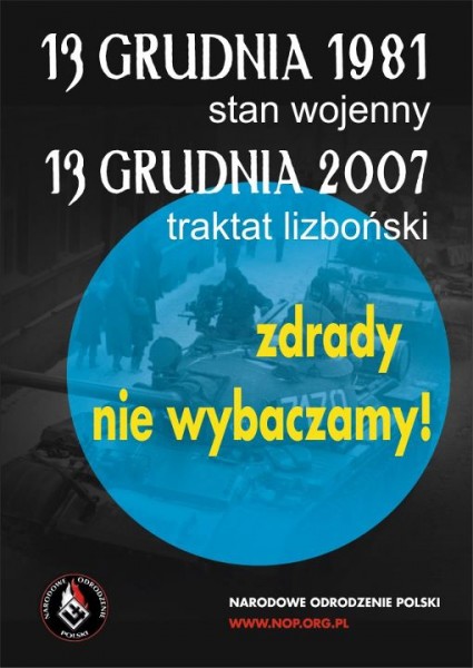NOP Piła pamięci ofiar Jaruzelskiego