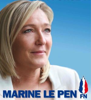 Marine Le Pen prowadzi w sondażach