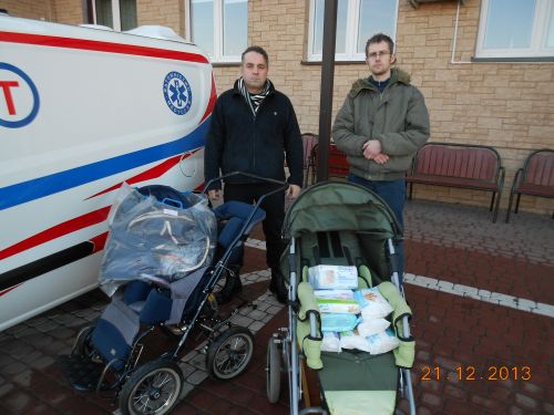Działacze NOP przekazali dary dla Hospicjum