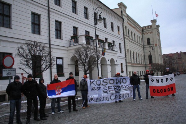 Głogów: Kosowo jest serbskie!