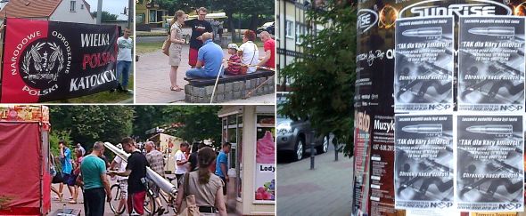 „Kara śmierci!” – nacjonaliści z NOP pikietowali przed domem pedofila