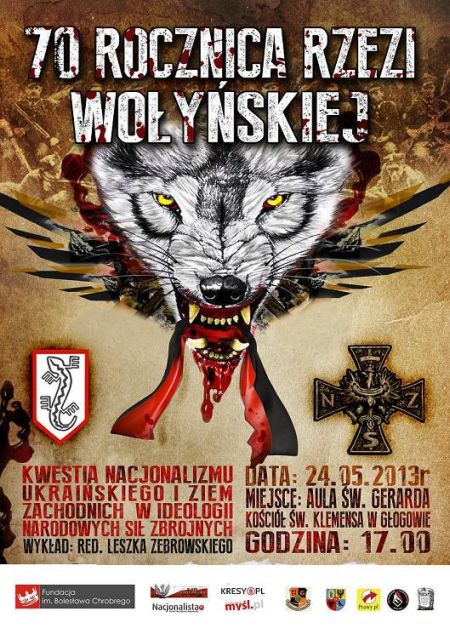 Głogów: Wykład pt. „Kwestia nacjonalizmu ukraińskiego i Ziem Zachodnich w ideologii NSZ”