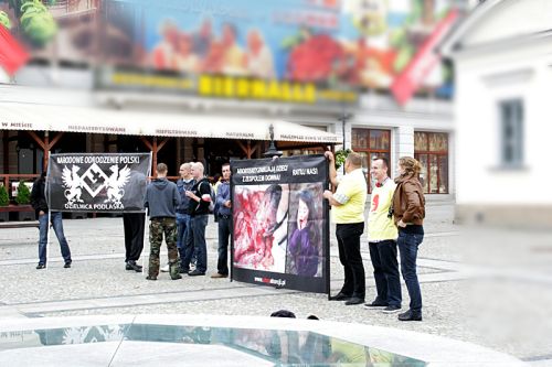 Białystok: NOP przeciwko aborcji i wprowadzeniu euro