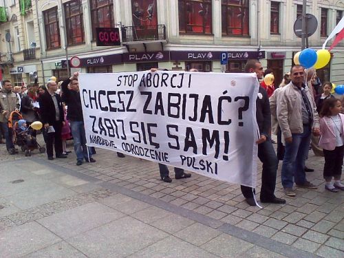 Kielce: Nacjonaliści w obronie życia