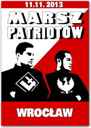 Marsz Patriotów we Wrocławiu – 11.11.2013