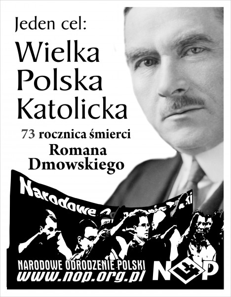 Malbork: Msza w rocznicę śmierci Dmowskiego