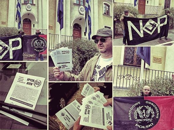 Warszawa: W obronie Złotego Świtu pod grecką ambasadą