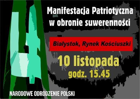 Narodowe Święto Niepodległości w Białymstoku