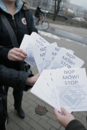 Białystok: NOP w sprawie Lasów Państwowych