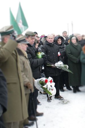 Działacze NOP pożegnali rotmistrza Bernarda Wasilewskiego