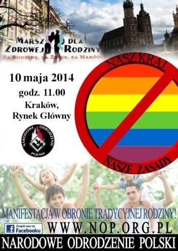 Kraków: Manifestacja w obronie tradycyjnej rodziny
